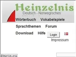 Sites similar to heinzelnisse.info