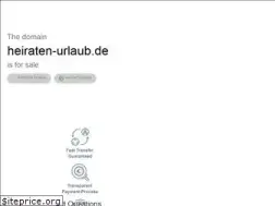 Sites similar to heiraten-urlaub.de