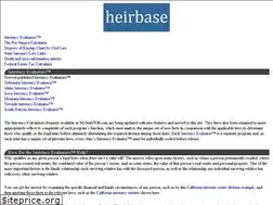 Sites similar to heirbase.com