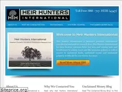 Sites similar to heirhuntersinternational.info