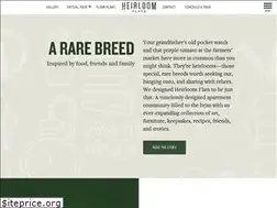 Sites similar to heirloomflats.com