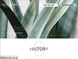 Sites similar to heirloomhospitality.com