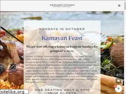 Sites similar to heirloomkitchen.com