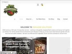 Sites similar to heirloomseedsolutions.com