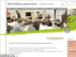 Sites similar to heisenberg-gymnasium.de