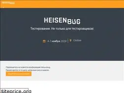 Sites similar to heisenbug-moscow.ru