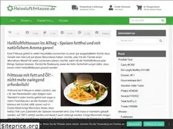 Sites similar to heissluftfriteuse.de