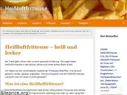 Sites similar to heissluftfritteusen-info.de