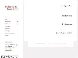 Sites similar to heissmann-acoustics.de