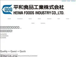 Sites similar to heiwa-food.co.jp