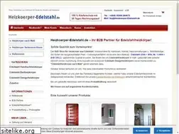 Sites similar to heizkoerper-edelstahl.de