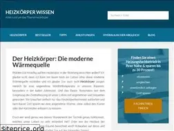 Sites similar to heizkoerper-wissen.de