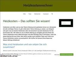 Sites similar to heizkostenrechner.eu
