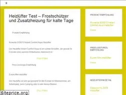 Sites similar to heizluefter-test.net