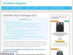 Sites similar to heizluefter-testsieger.de