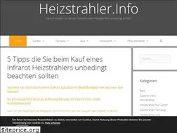 Sites similar to heizstrahler.info