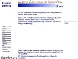 Sites similar to heizung-guenstig.de