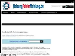 Sites similar to heizungfehlermeldung.de