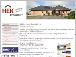 Sites similar to hek-bau.de