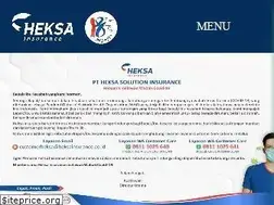 Sites similar to heksainsurance.co.id