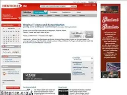Sites similar to hekticket.de