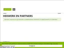 Sites similar to hekwerk-partners.nl