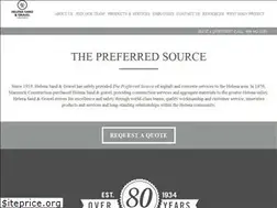 Sites similar to helenasandgravel.com