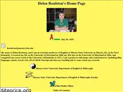 Sites similar to helenroulston.com