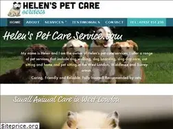 Sites similar to helenspetcareservice.com