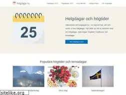 Sites similar to helgdagar.nu