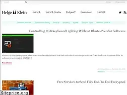 Sites similar to helgeklein.com