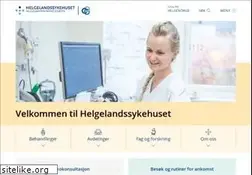 Sites similar to helgelandssykehuset.no