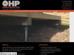Sites similar to helicalpiles.ca