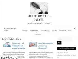 Sites similar to helicobacterpylori.hu