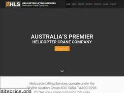 Sites similar to helicopterliftingservices.com.au