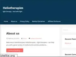 Sites similar to heliotherapies.com