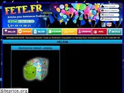 Sites similar to helium-ballons.fr