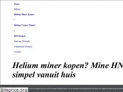 Sites similar to heliumnederland.nl