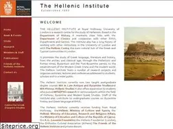 Sites similar to hellenic-institute.uk