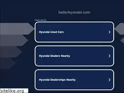 Sites similar to hellerhyundai.com