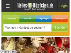 Sites similar to helles-koepfchen.ch