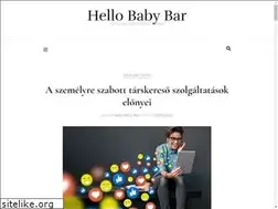 Sites similar to hellobabybar.hu
