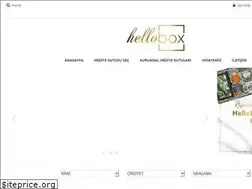 Sites similar to helloboxturkey.com