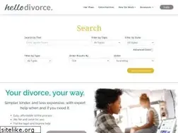 Sites similar to hellodivorce.com
