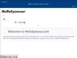 Sites similar to helloeyewear.com