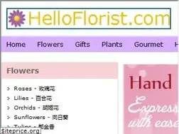 Sites similar to helloflorist.com