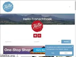 Sites similar to hellofranschhoek.co.za