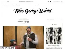 Sites similar to hellogeekyworld.com