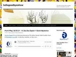 Sites similar to hellogoodbyeshow.com