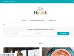 Sites similar to hellohealthblog.com